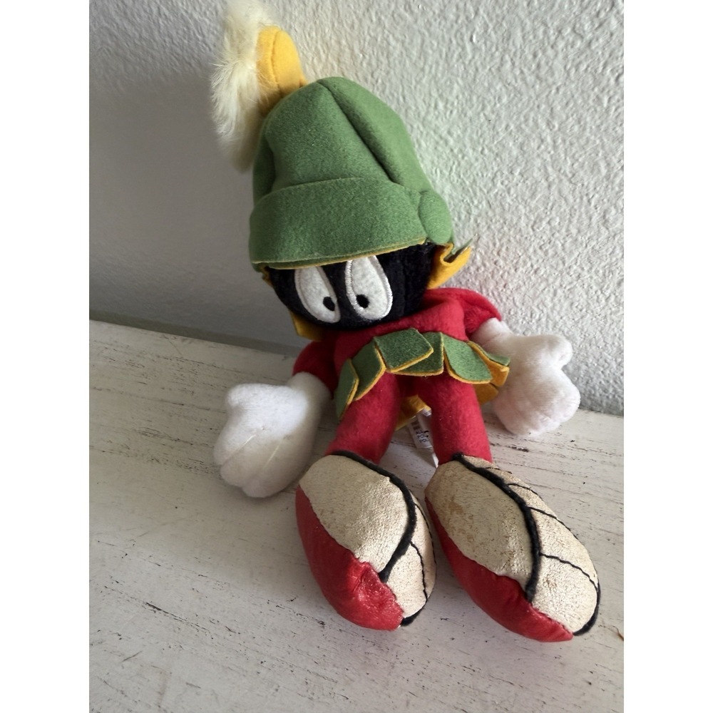 Vintage 1991 Marvin the Martian Plush‎ Looney Tunes 12in Stuffed Animal